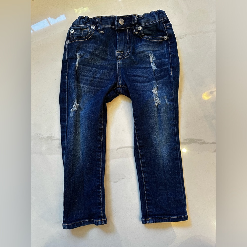 Seven for All Mankind Toddler Josefina Skinny Boyfriend Jeans